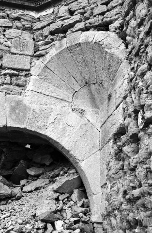 Montbrun-les-Bains. - Une coquille du château.