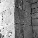 Le Pègue.- Inscription à l'extérieur de la chapelle Sainte-Anne quartier des Prieurs.