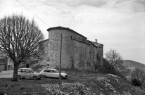 Arpavon. - Le chevet de l'église Saint-Étienne.