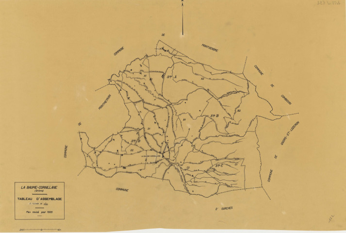 Tableau d'assemblage. 1935.