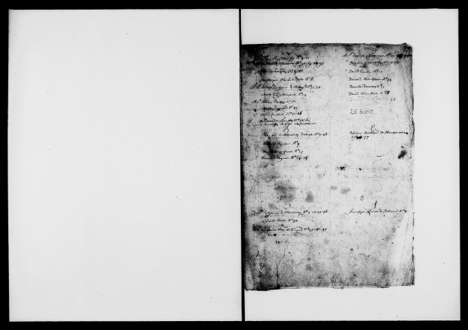 17 juillet 1643-31 juillet 1645