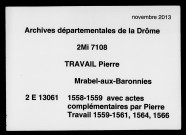 29 décembre 1558-25 décembre 1559