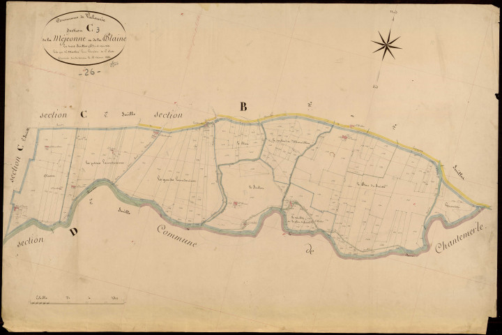 Section C3, Méjeonne (la) et Plaine (la).