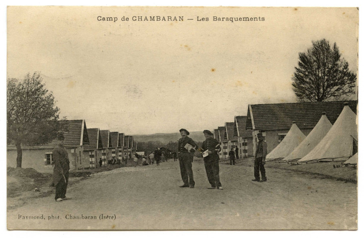 Période d'exercice à Chambaran.