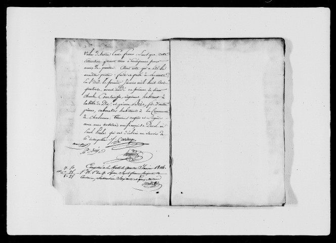 1er janvier-28 juin 1814