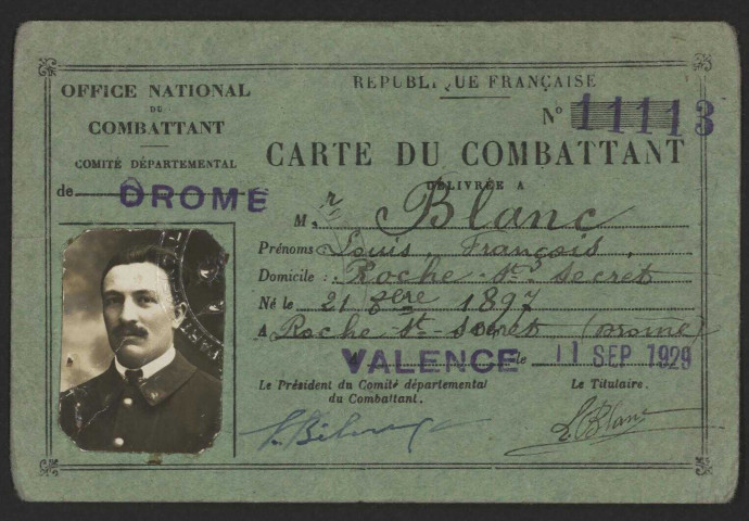 Blanc, Louis François