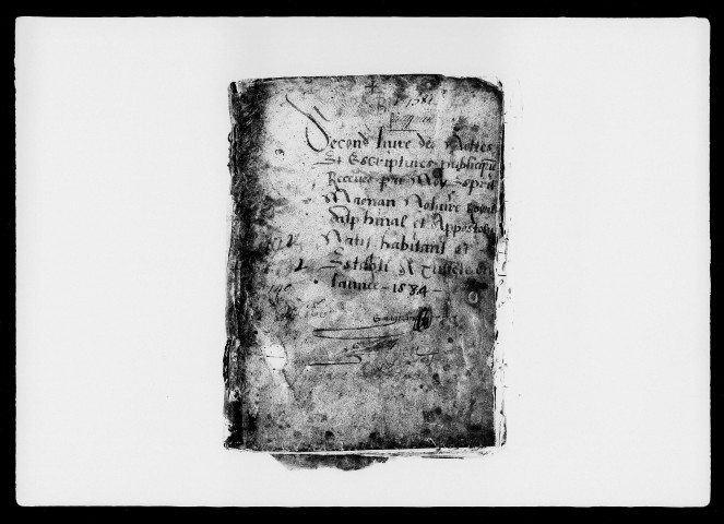 2 janvier 1584-30 mars 1605