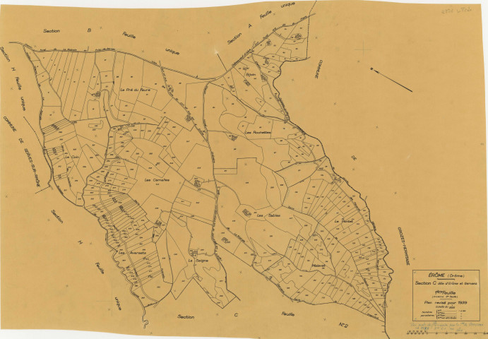 C1, Erôme et Gervans. 1939-1949.