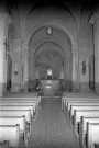 Anneyron. - La nef et le chœur de l'église Notre-Dame.