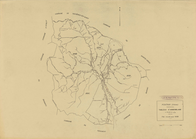 Tableau d'assemblage. 1939.