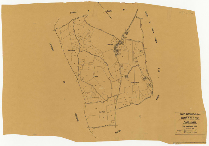 A, Le Village. 1934.