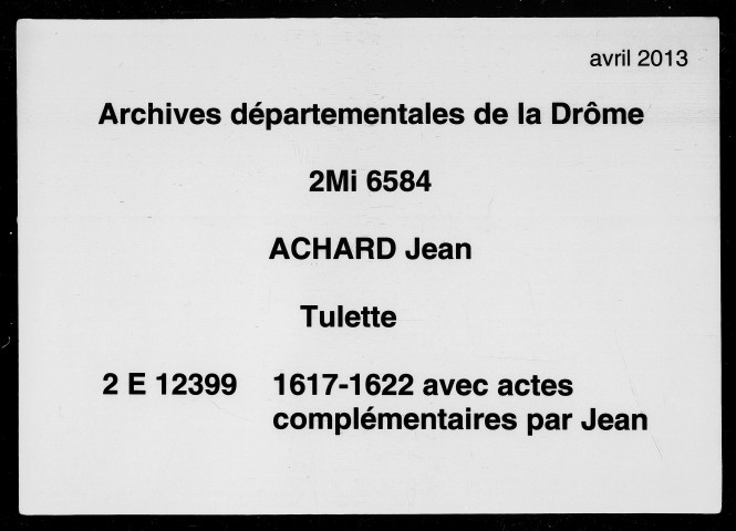 mai 1617-2 juillet 1622