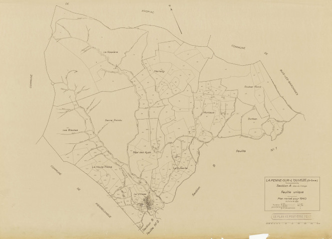 A, Le Village. 1940.