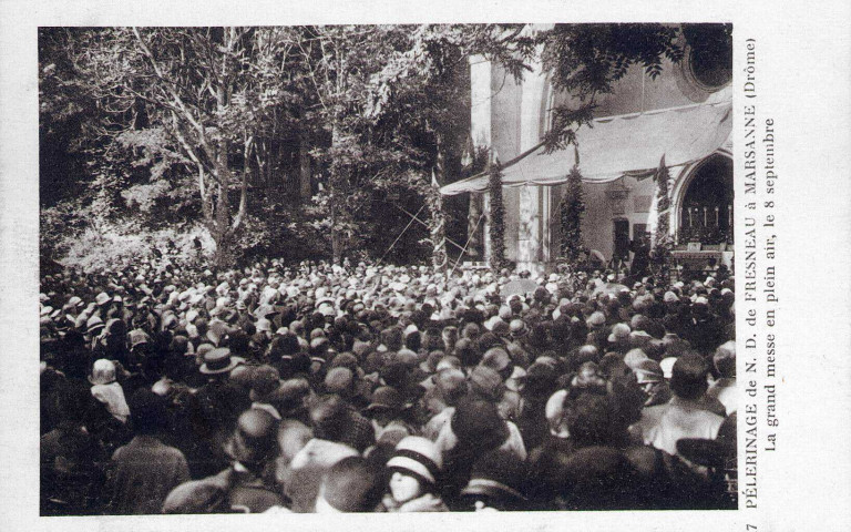 Pèlerinage du 8 septembre à la chapelle sanctuaire de Notre-Dame de Fresneau.