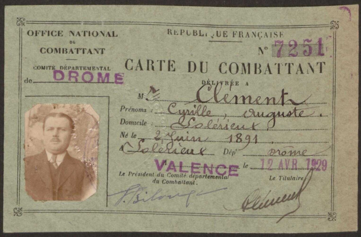 Clément, Cyrille Auguste