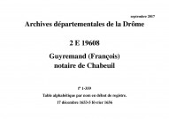 17 décembre 1653-5 février 1656