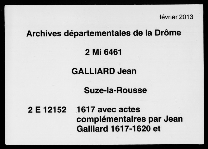 16 février-27 décembre 1617