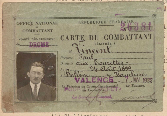 Vincent, Paul Alexis Édouard