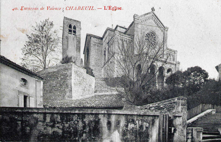 L'église Saint-Andéol et Jean.