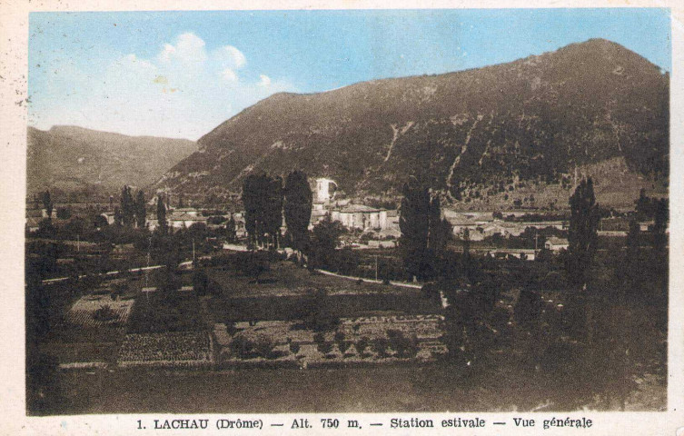 Vue générale du village.