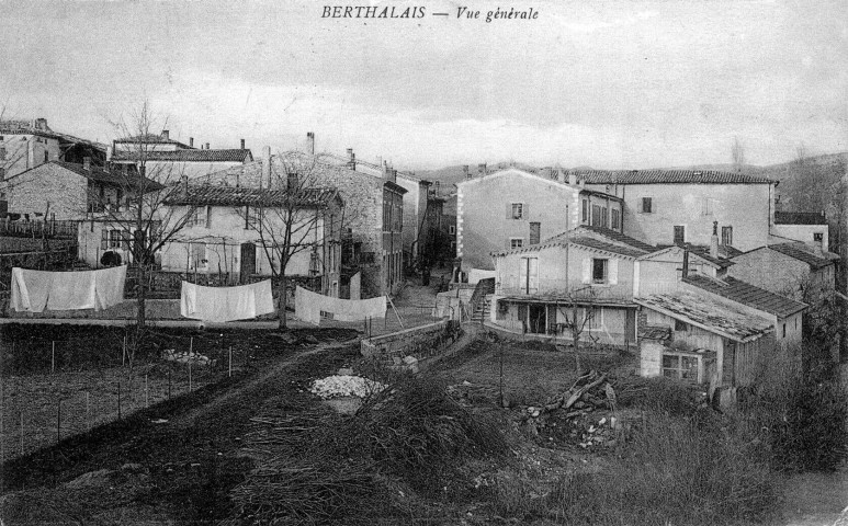 Le hameau des Berthalais.