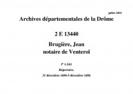 31 décembre 1684-5 décembre 1686