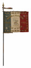 Drapeau des conscrits de la classe 1916 d'Alixan.