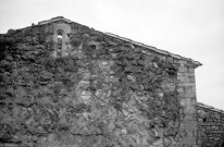 Allan. - Ancien mur de la nef chapelle Barbara.