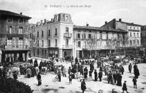 Marché aux bœufs, place Sadi Carnot.