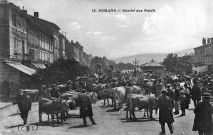 Marché aux bœufs, place Sadi Carnot.