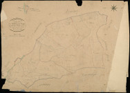 Section A2, Méjans (les) et Église (l') (lacunes). Village (partie nord) (agrandissement).