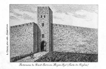 Reproduction d'une gravure de la porte de Roybon.