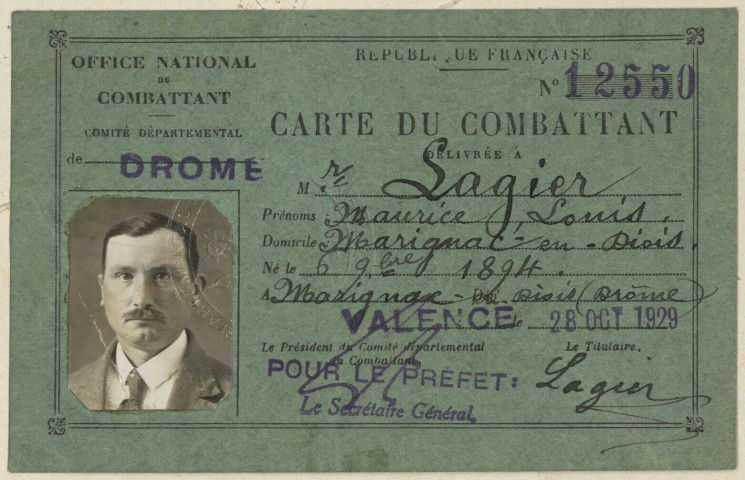 Lagier, Maurice Louis