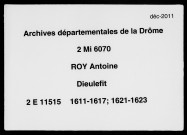 1er janvier 1611-26 janvier 1613