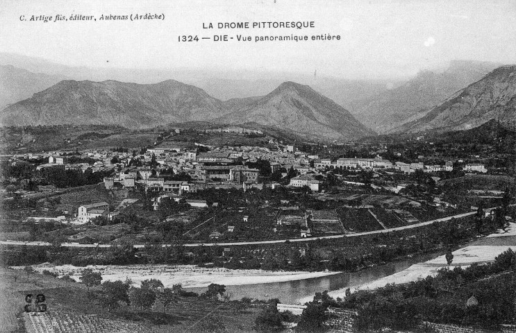 Vue panoramique de la ville.