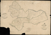 Section C, Fourets (le). D, Reichas. Section Reichas (hameau de) (agrandissement).