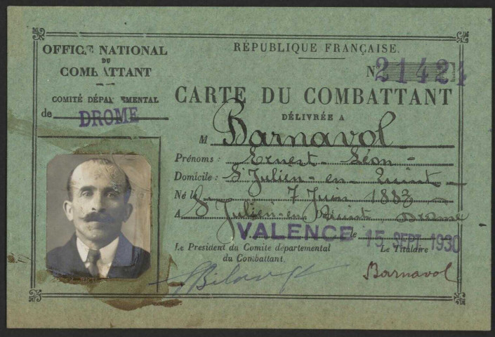 Barnavol, Ernest Léon