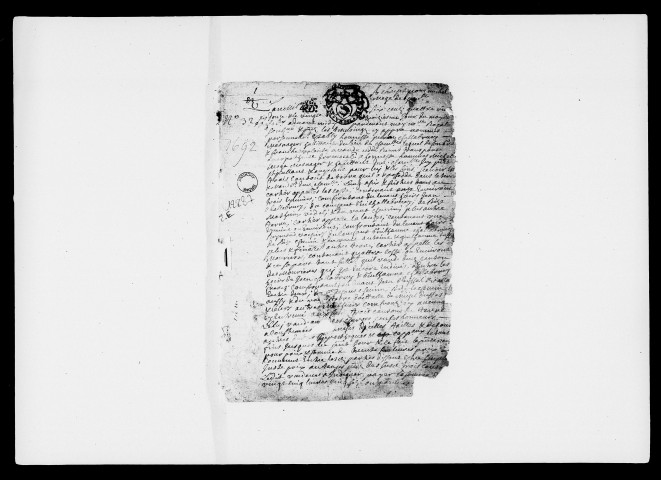 23 février-29 décembre 1692