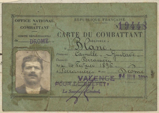 Blanc, Camille Gustave