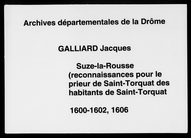11 janvier 1600-1er mars 1601