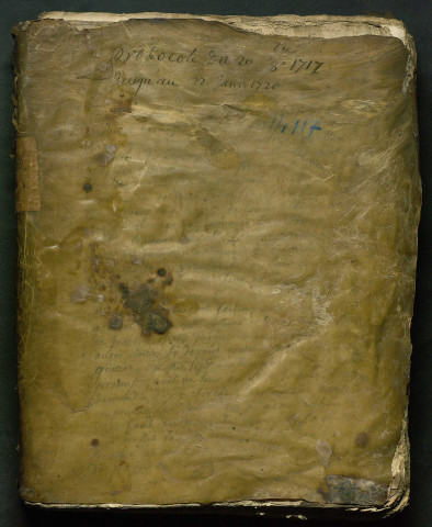 29 octobre 1717-22 janvier 1720