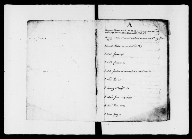 Répertoire général (26 mars 1705-11 septembre 1746).