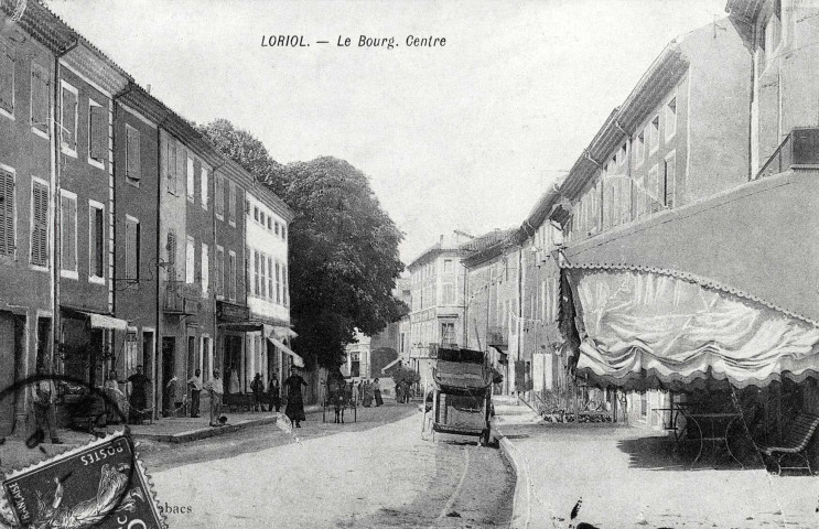 Loriol-sur-Drôme.- L'actuelle avenue de la République.