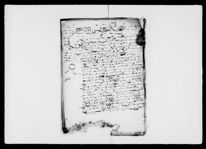 Rapports d'estime et d'arbritage, jugements (18 mai 1573-octobre 1592).