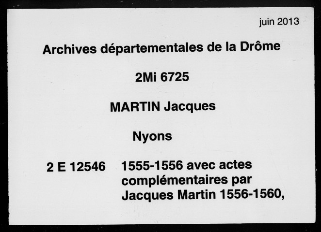 27 décembre 1555-20 décembre 1556