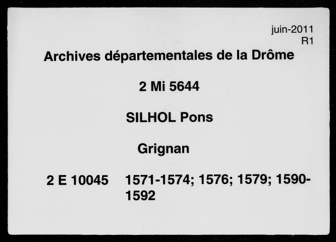 3 février 1571