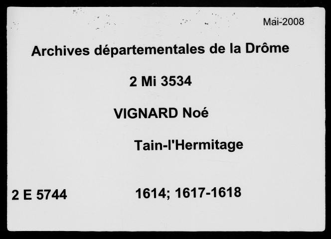 4 août 1614-27 janvier 1618