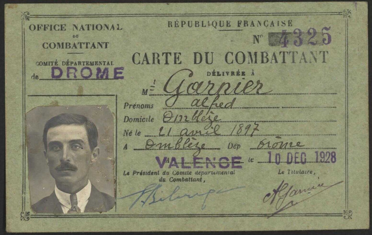 Garnier, Alfred Adrien Flavien