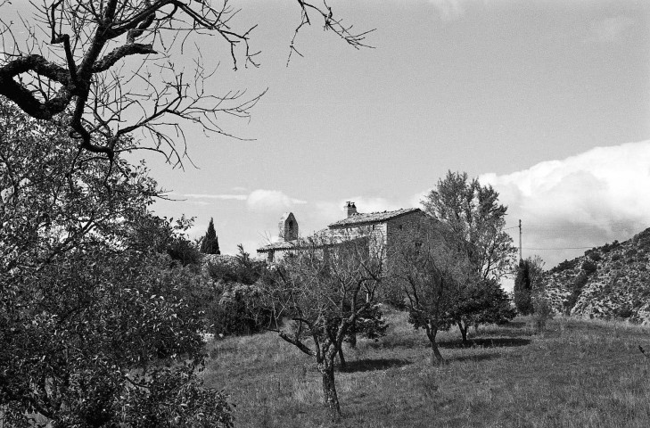 Saint-May. - Vue du prieuré de Bodon.