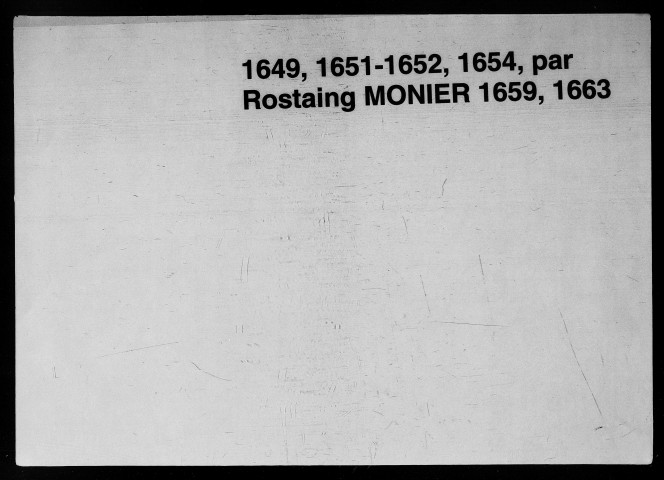 9 janvier 1642-17 janvier 1643